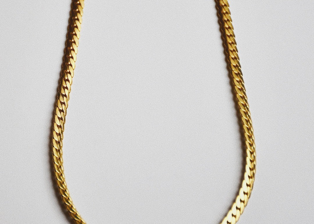 Golden Lumina Chain Necklace
