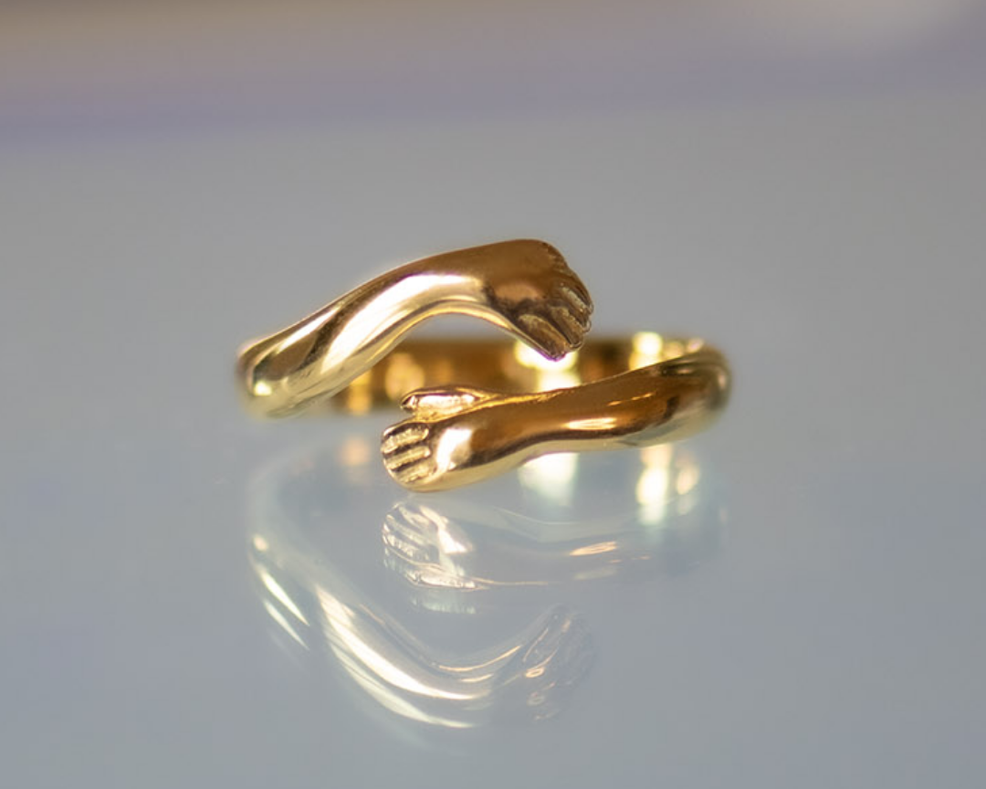 Golden Embrace Ring